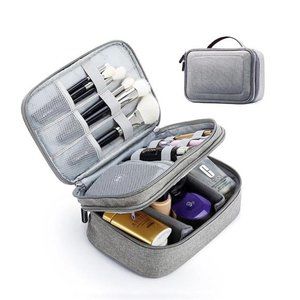 Makeup Train Cases Travel Makeup Bag Waterproof PortableCosmetic Cases Organizer